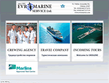 Tablet Screenshot of evromarine.com